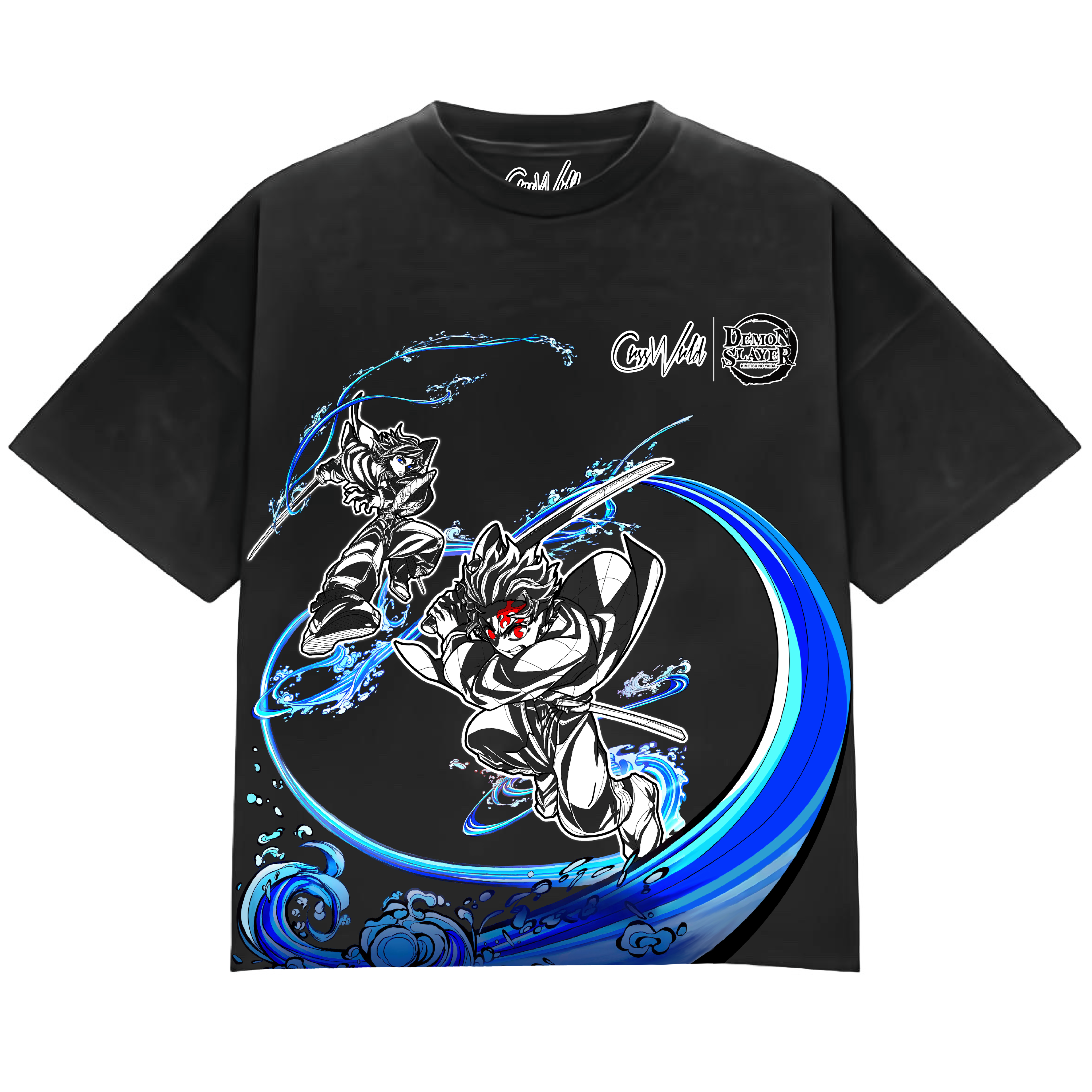 CrssWrld x Demon Slayer (Tanjiro/Giyu) Shirt V1